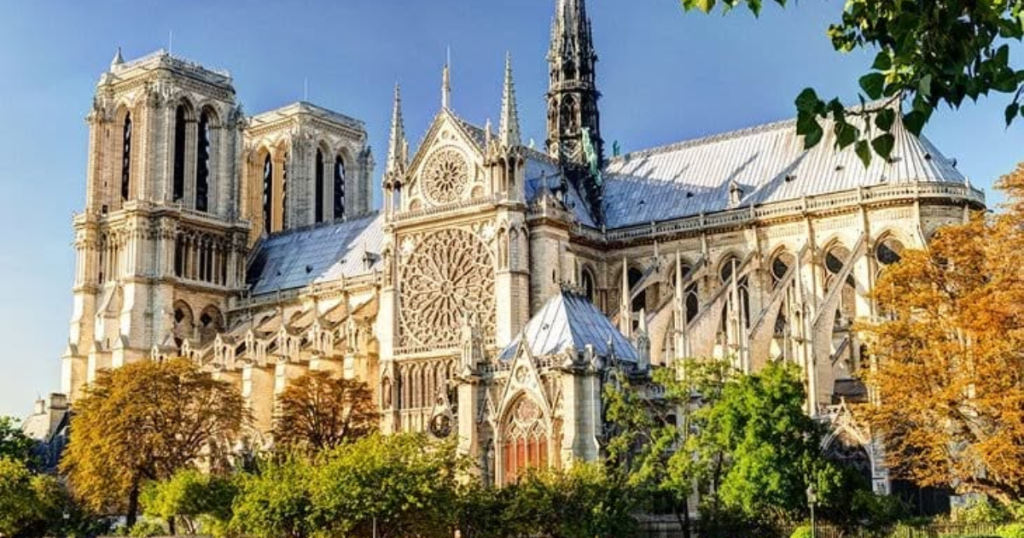 medieval gothic masterpieces: Royal Gothic Splendor: Notre-Dame de Paris (1163–1345)